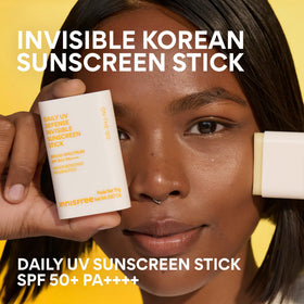 innisfree applied under makeup to show seamless layering and no-cast benefit