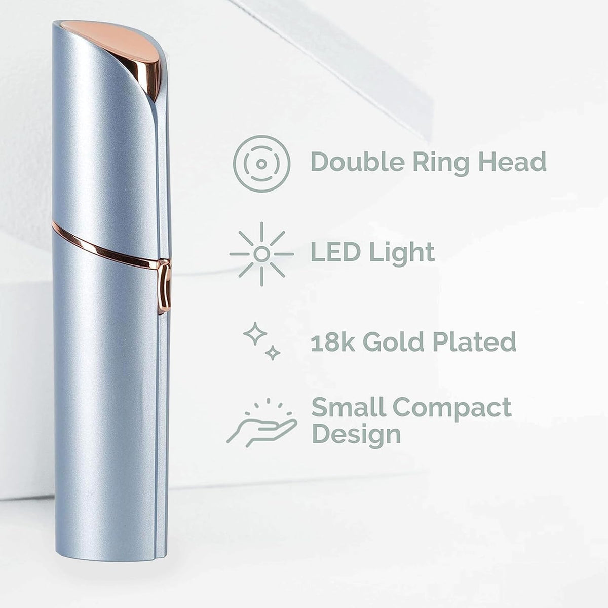 innobeaut close-up of dual-ring cutter head highlighting gentle precision