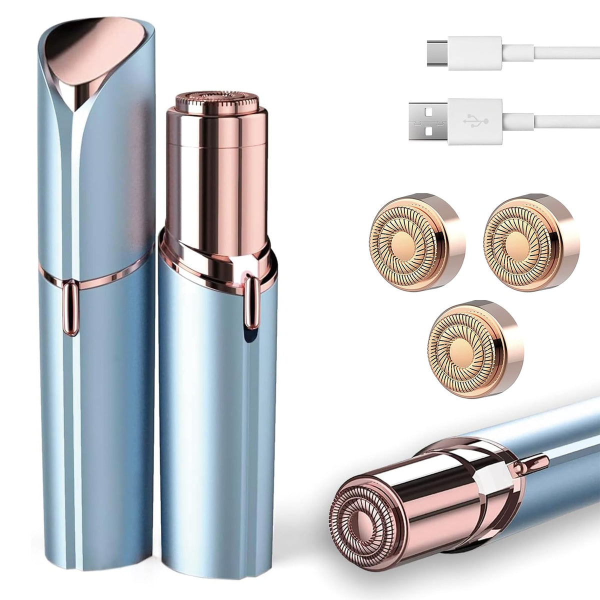 innobeaut front view of device showing sleek compact design for portability