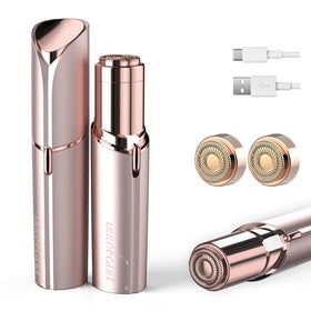 innobeaut front view rose gold device showing sleek travel-ready design and ease