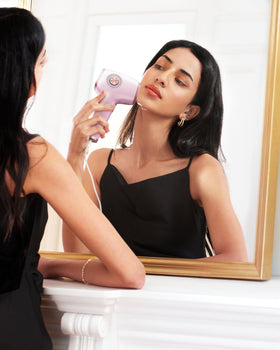 INNZA precision use on bikini line showing targeted, comfortable treatment