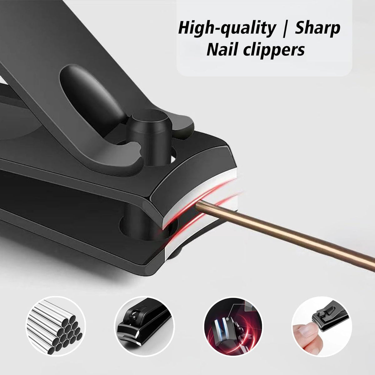 Insaizom close-up of clipper blade demonstrating sharp, clean-cut performance
