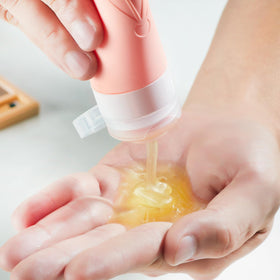 INSFIT silicone texture and flexible tube enabling full squeeze-out benefit