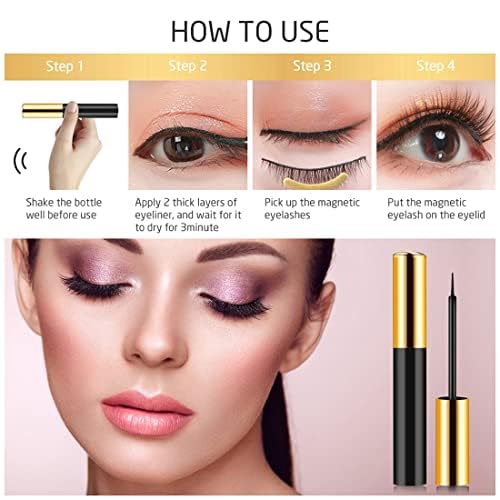 INSMART precision tweezers picking up a lash strip for easy, accurate application