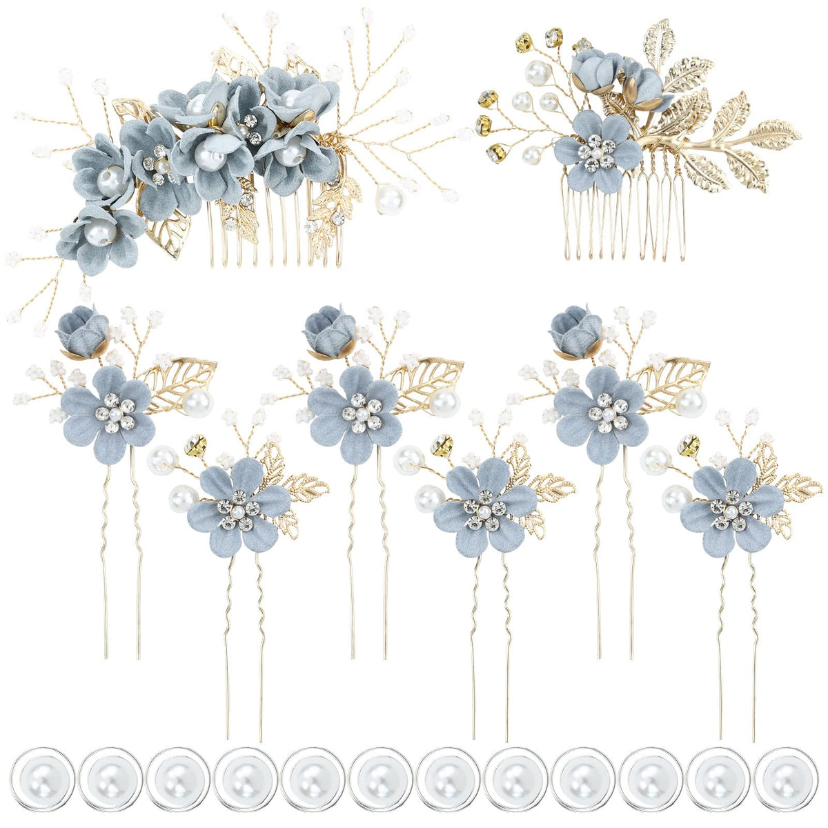 inSowni front packaging showing full 20-piece dusty blue set and easy selection