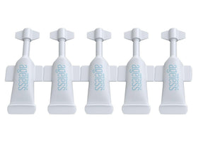 Instantly Ageless front packaging showing five compact vials and benefits