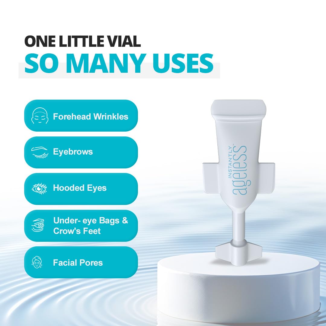 Instantly Ageless used with under-eye patches showcasing targeted care
