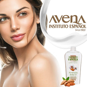 Instituto Español product label close-up highlighting ingredients and gentle formulation benefit
