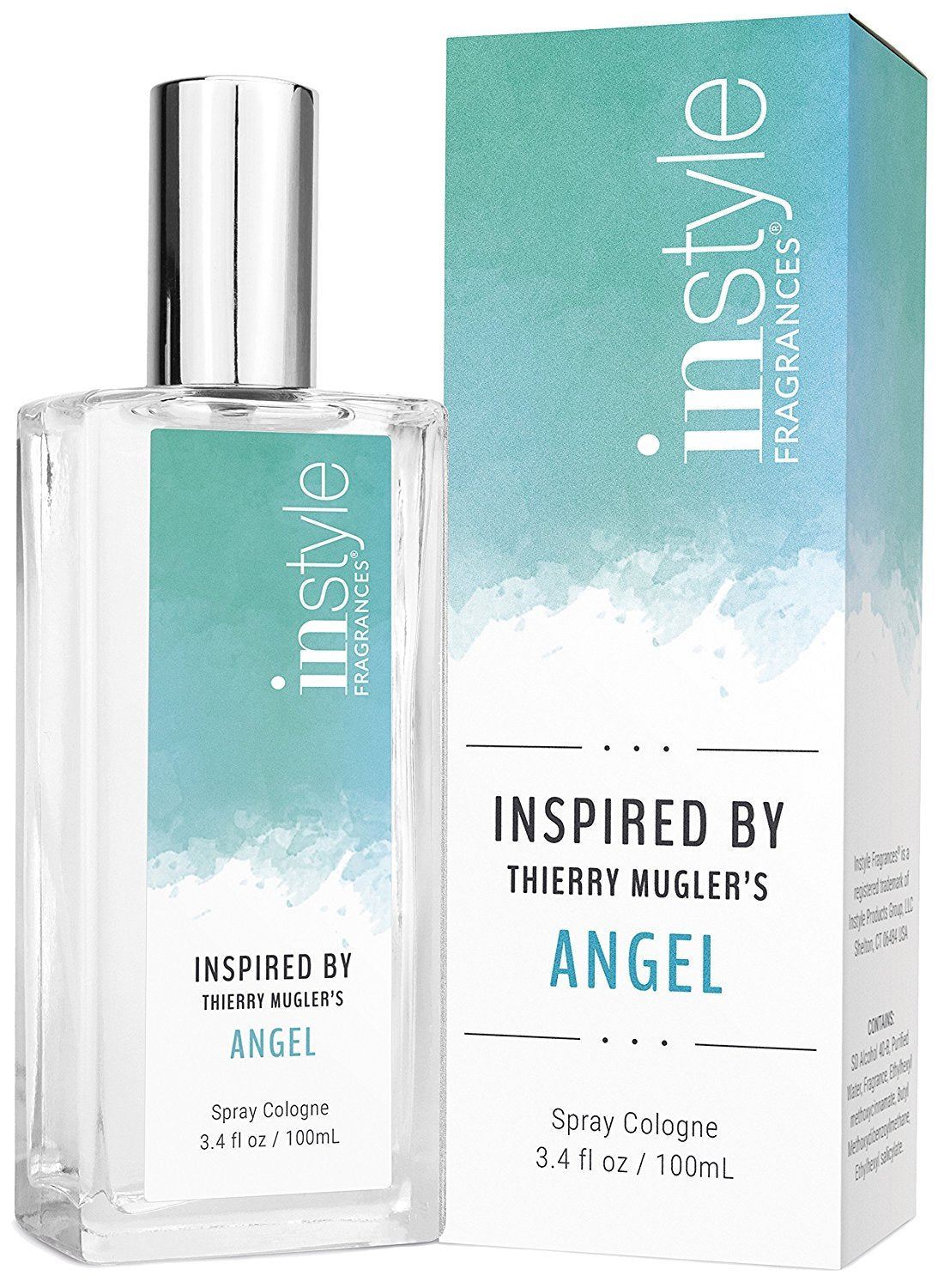Instyle Fragrances front packaging bottle photographed upright showing label and volume benefiting shelf presentation