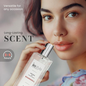 Instyle Fragrances fragrance droplets on glass illustrating scent clarity and purity