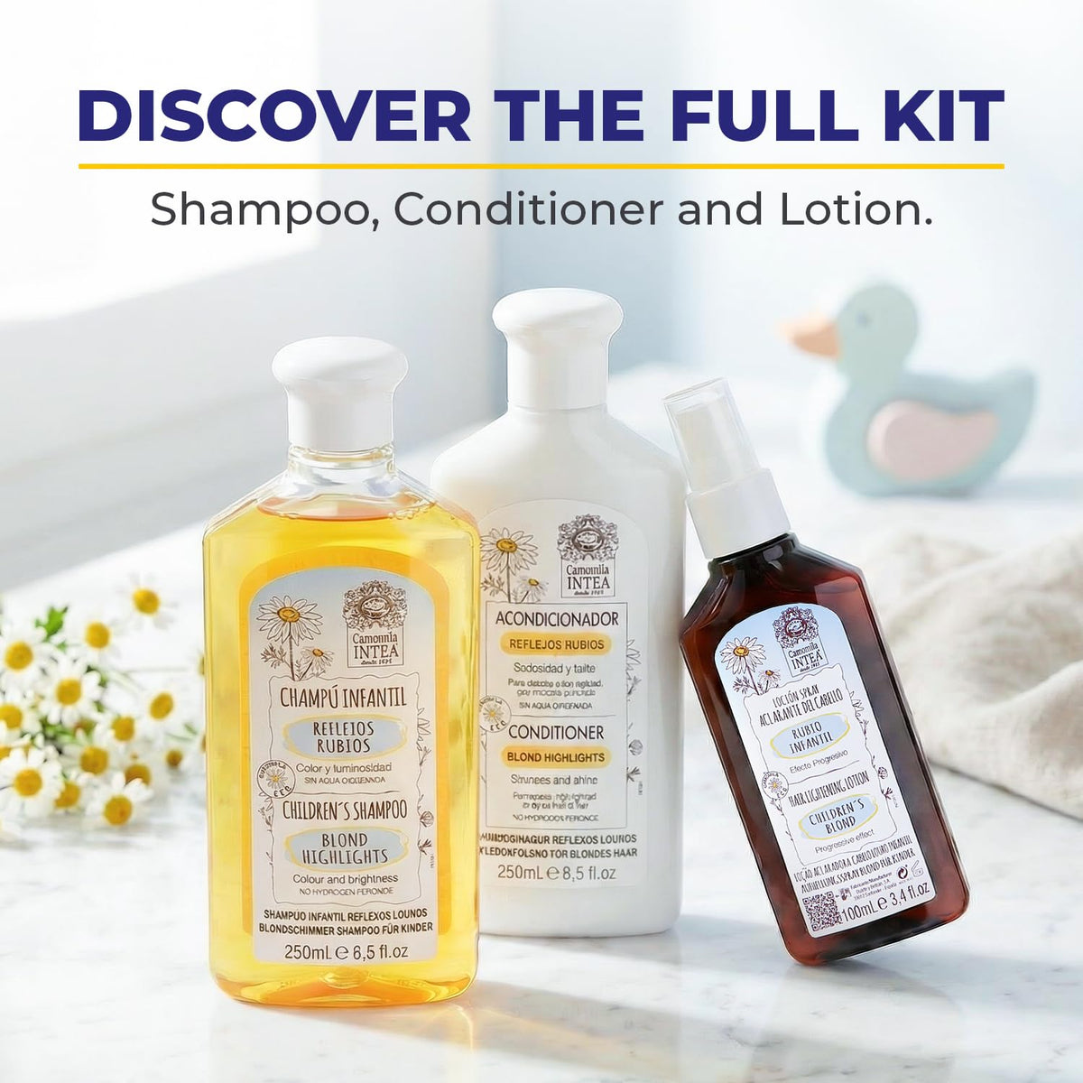 Intea Camomila family lifestyle setting showing child-friendly, gentle formula