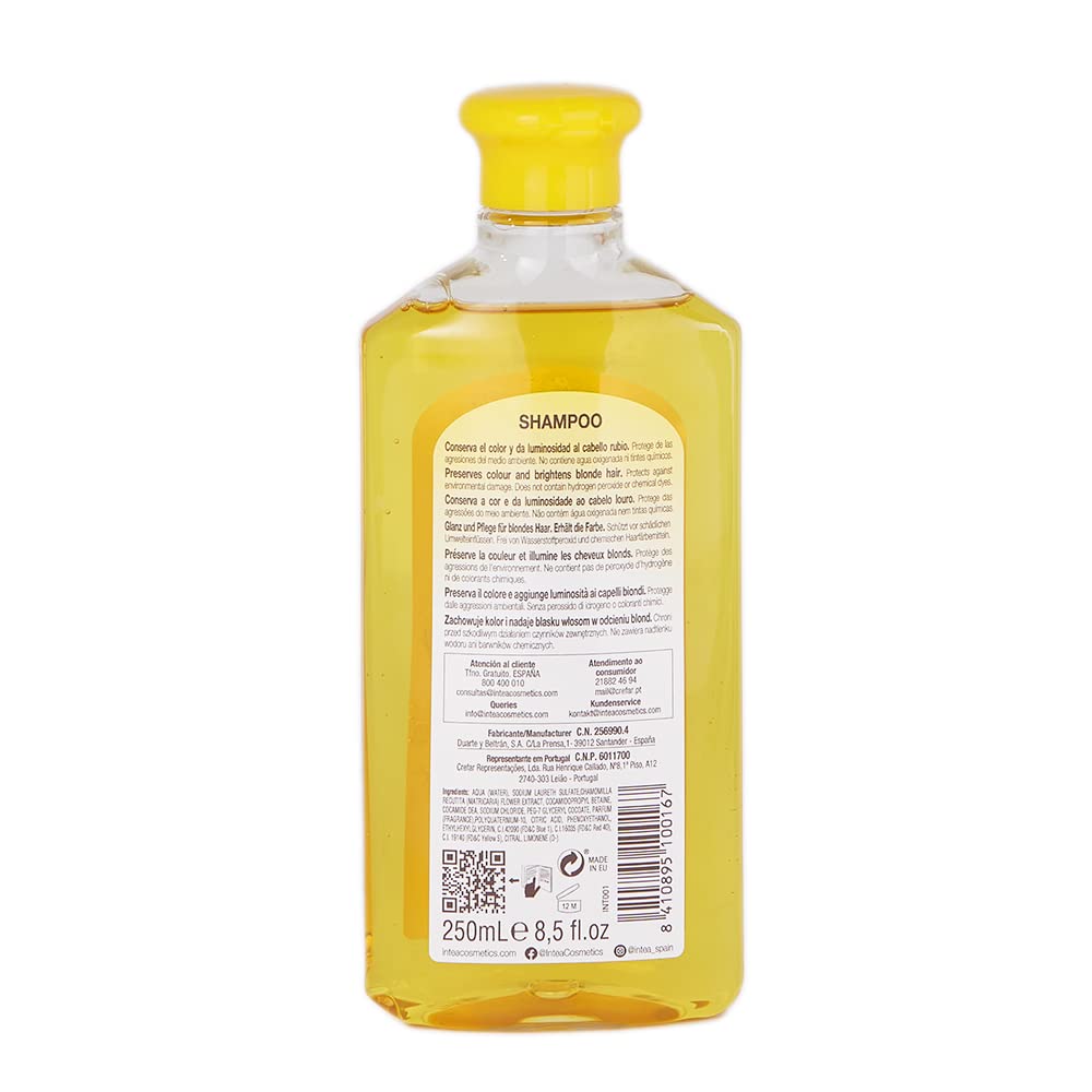 Intea shampoo being dispensed with rich lather for easy use