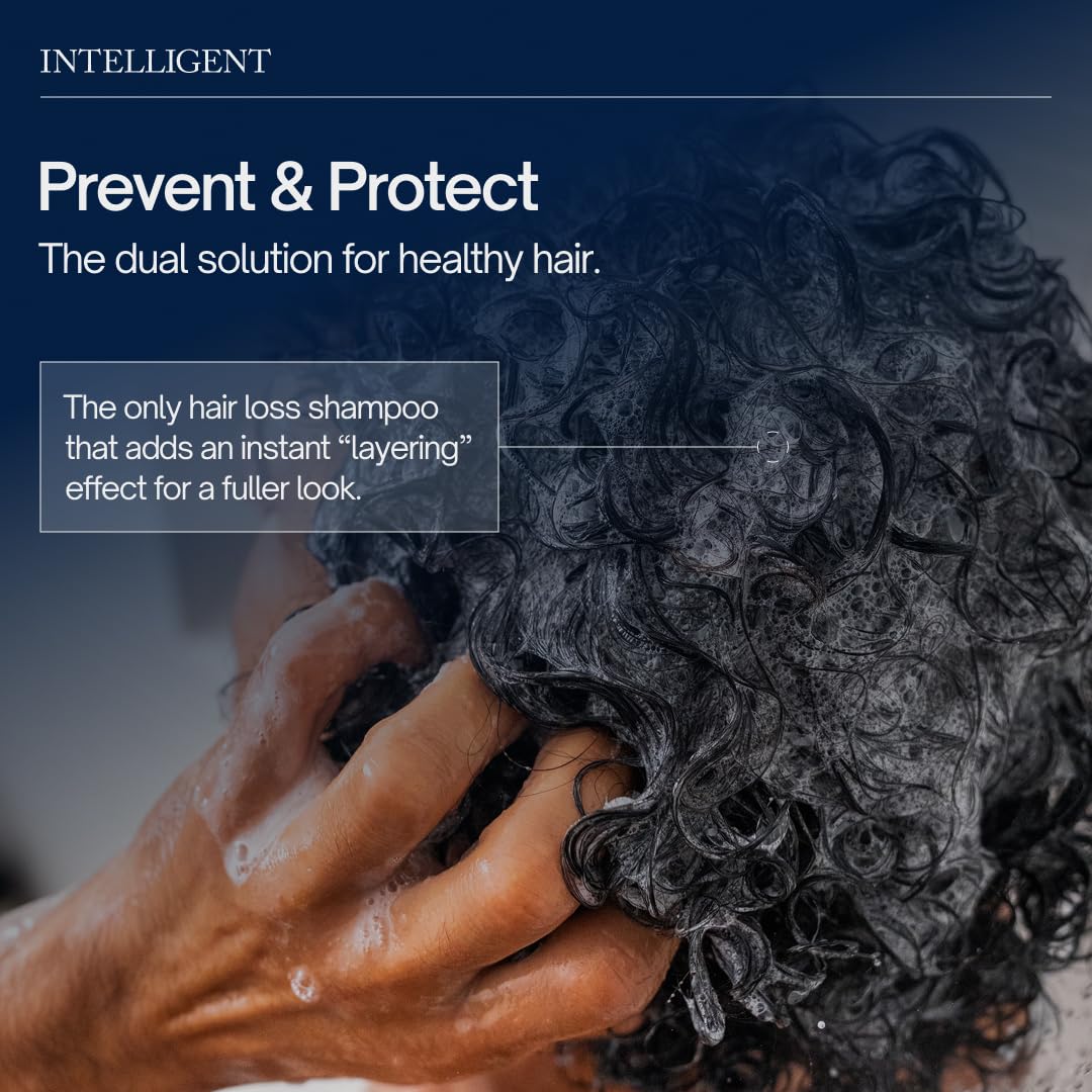 Intelligent Shop shampoo lather texture demonstrating lightweight volumizing foam