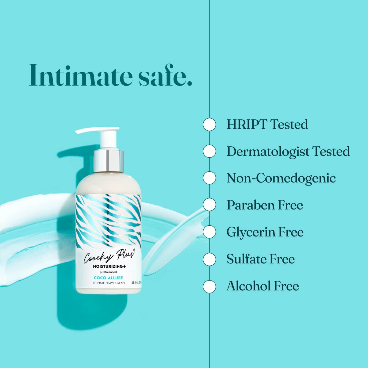 IntiMD cream on hand demonstrating easy application and slip