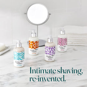 IntiMD label close-up highlighting MOISTURIZING+ formula and pH