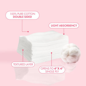 Intrinsics close-up of wipe texture highlighting silky smooth fibers