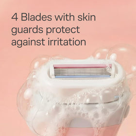 INTUITION cartridge label detail highlighting moisturizing formula
