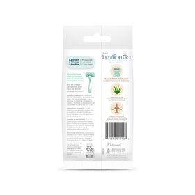 INTUITION in a toiletry bag ready for travel convenience and quick touch-ups