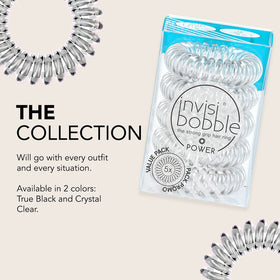 invisibobble in active running scene providing no-kink, stable hair control