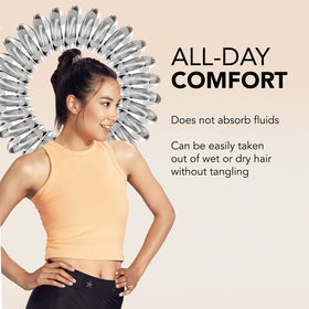 invisibobble stacked on wrist as accessory offering quick access and convenience