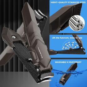 INXEN anti-slip handle texture for secure grip and safer nail trimming control