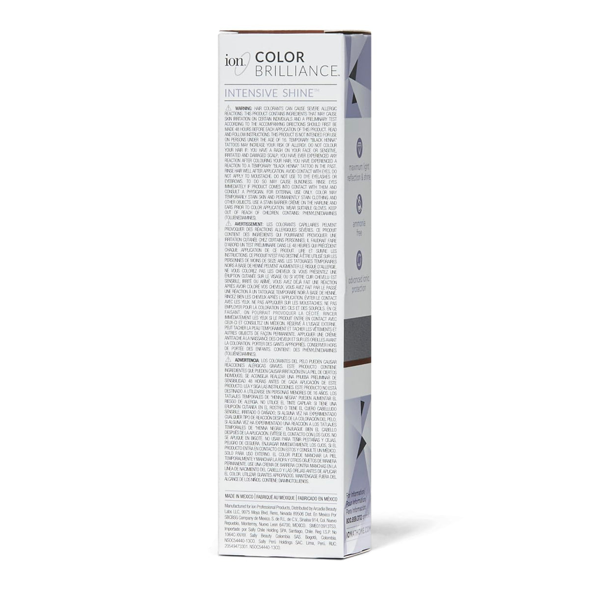 ion color creme texture close-up showing smooth conditioner-rich formula