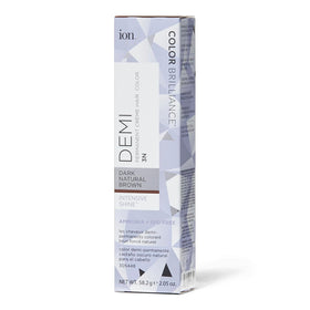 ion front packaging showing shade and benefits for informed choice
