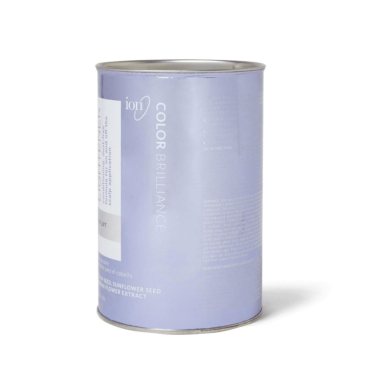 ion lightener mixed with developer into creamy consistency for smooth application