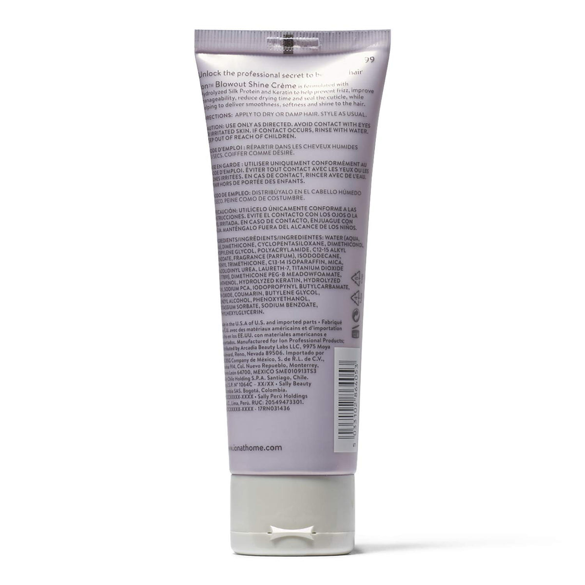ion close-up texture of creme demonstrating lightweight spreadability and softness