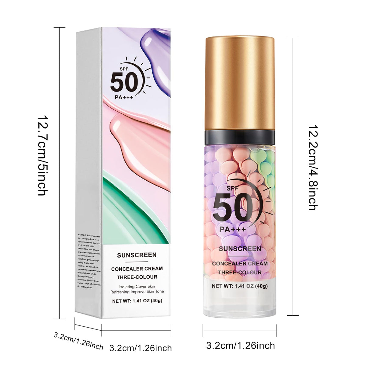 IONSGAKO lifestyle scene in makeup bag for quick daily use