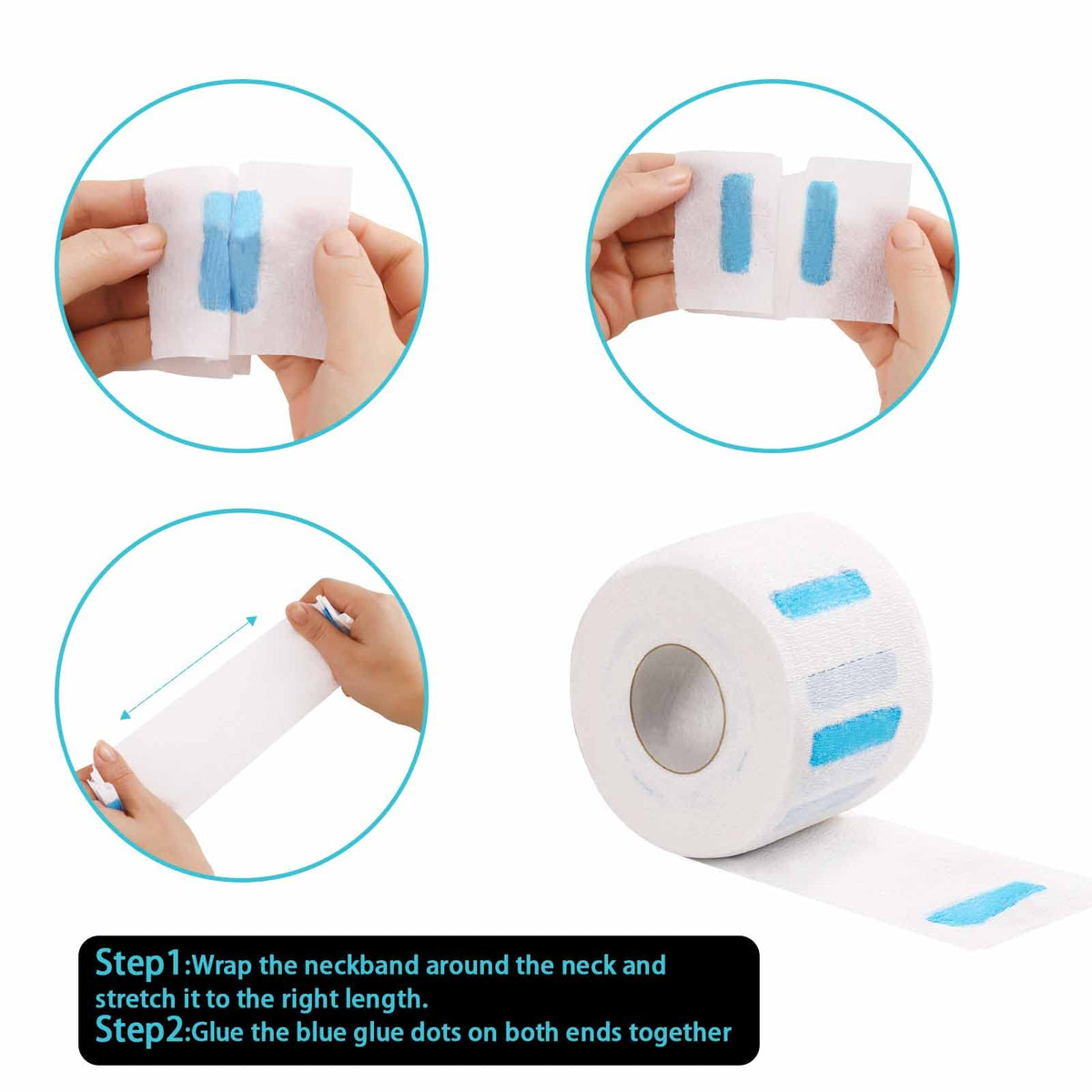 IOOROSE strip beside ruler showing 2.6 x 13 inch size for correct fit and coverage