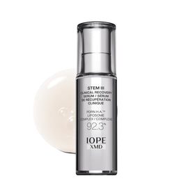 IOPE front bottle shot showing sleek packaging and professional results