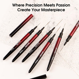 IPENCILLO aluminum handle detail for balanced grip and steady strokes