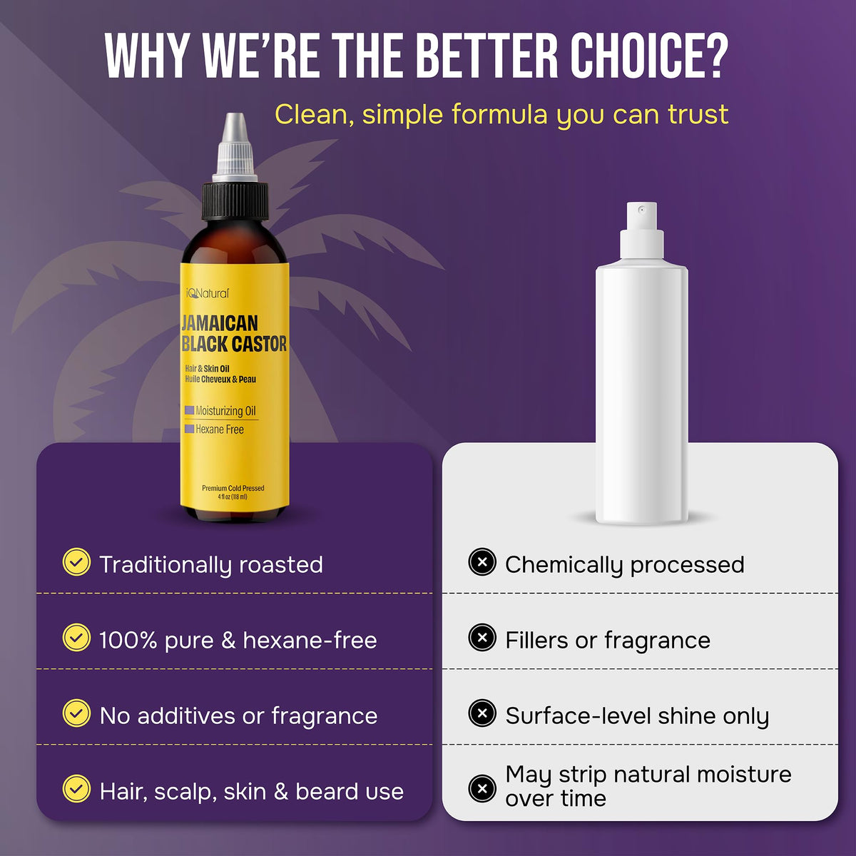IQNATURAL beard usage showing softened facial hair and improved manageability