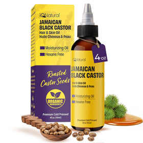 IQNATURAL front packaging showing 4oz bottle and label, clear product benefit