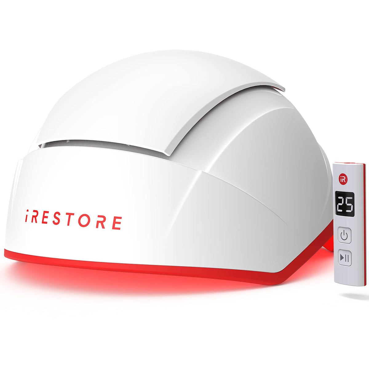 iRestore front view showing full scalp coverage and comfort