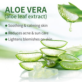 IREV after application close-up showing hydrated, soothed skin