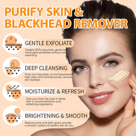 IREV before and after skin texture comparison showing refined, smoother appearance