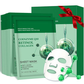 IREV front packaging showing ten masks and key benefits