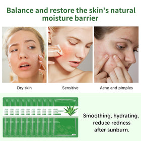 IREV mask size comparison with hand for scale and portability
