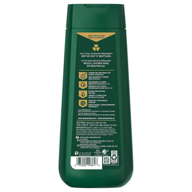 Irish Spring back label close-up highlighting ingredients and usage benefits