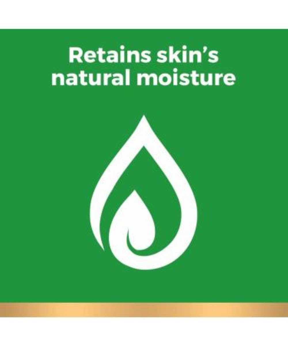 Irish Spring biodegradable symbol close-up emphasizing eco-conscious benefit