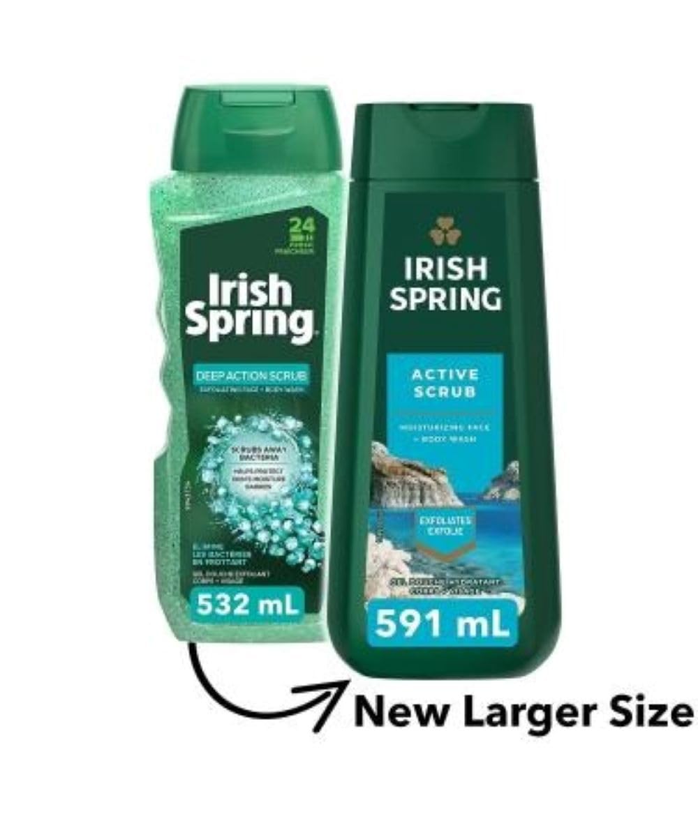 Irish Spring rich lather in hand demonstrating deep-cleaning benefit