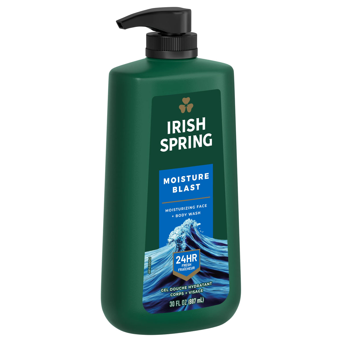 Irish Spring creamy lather texture indicating rich suds and effective cleansing