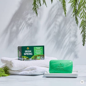 Irish Spring label and ingredient panel showing product transparency benefit