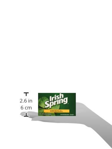 Irish Spring close texture detail showing smooth surface and easy lather benefit