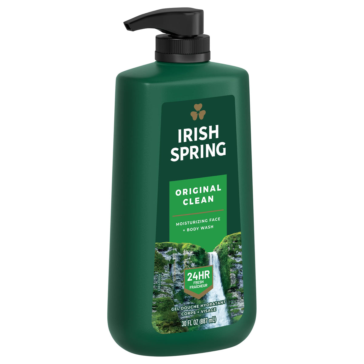 Irish Spring rich lather texture on hand demonstrating sudsy cleansing benefit