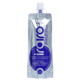 iroiro 20 Purple front pouch showing brand and eco-friendly packaging benefit