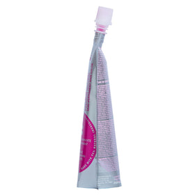 iroiro 70 pink on light blonde hair demonstrates vivid pastel result benefit