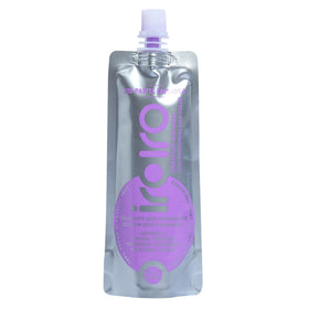 iroiro pouch front pastel lavender showing label and shade, clear product identity and eco benefit
